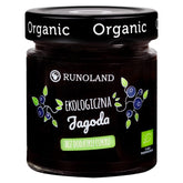 Snack sucré - myrtille au jus de pomme capsule à la consistance de la confiture BIO 200g RUNOLAND